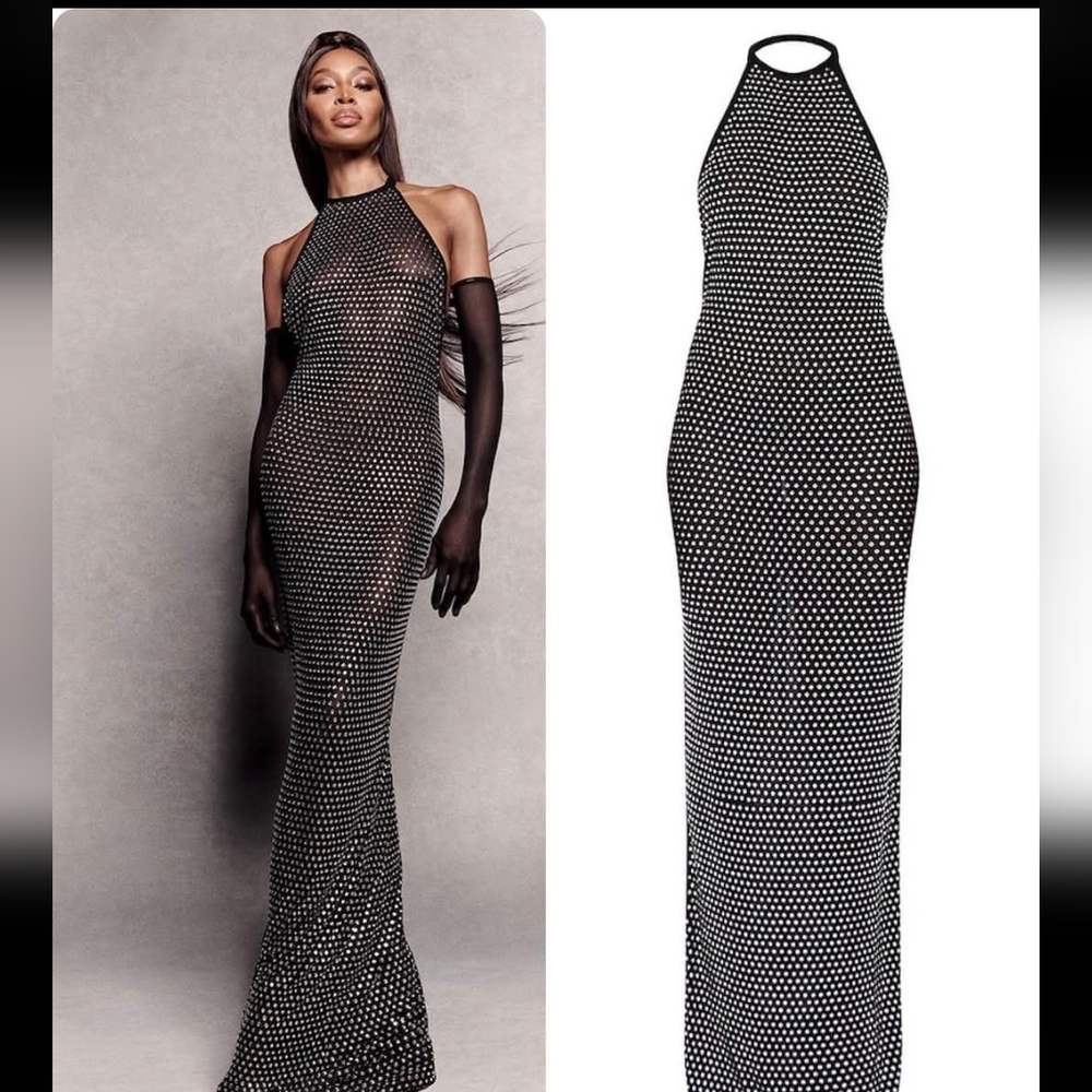 PREYYTLITTLE THING Plus Halter Dress
